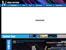 Tablet Screenshot of michaelpapadesign.com
